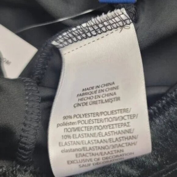 Polo Ralph Lauren Girls 2T Velour Leggings Black Soft Stretch Toddler Pants - Picture 6 of 8